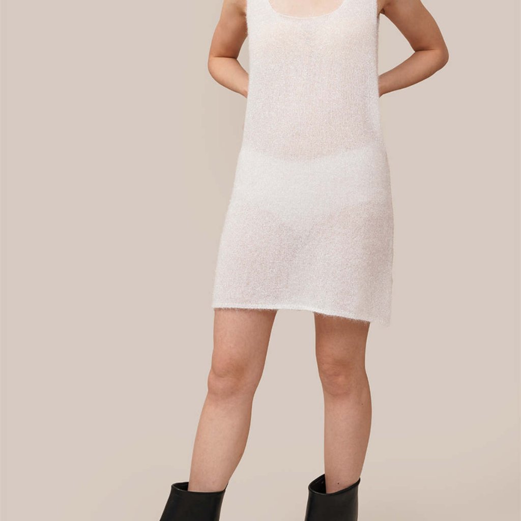 Amomento Hairy Dress Xs Bnwt